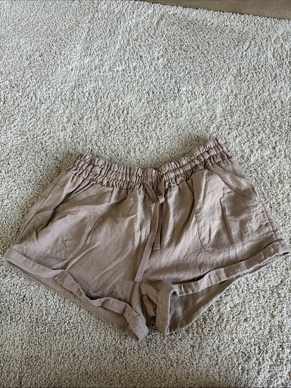 Roxy lagoon shorts- Taupe